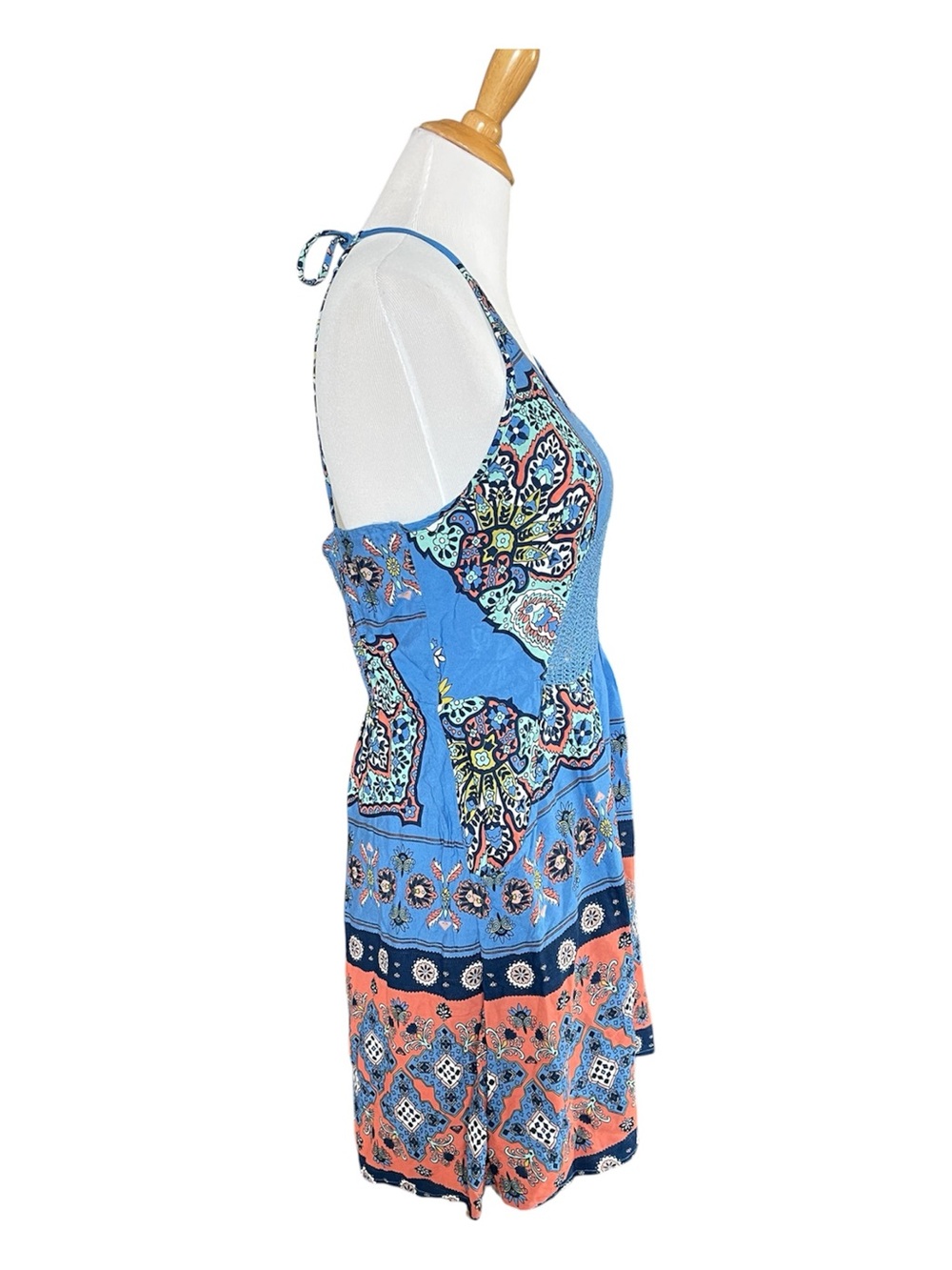 Roxy Dance to the Beat strappy crochet mini dress - Picture 5 of 9